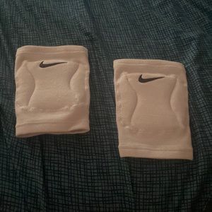 Nike volleyball knee pads white